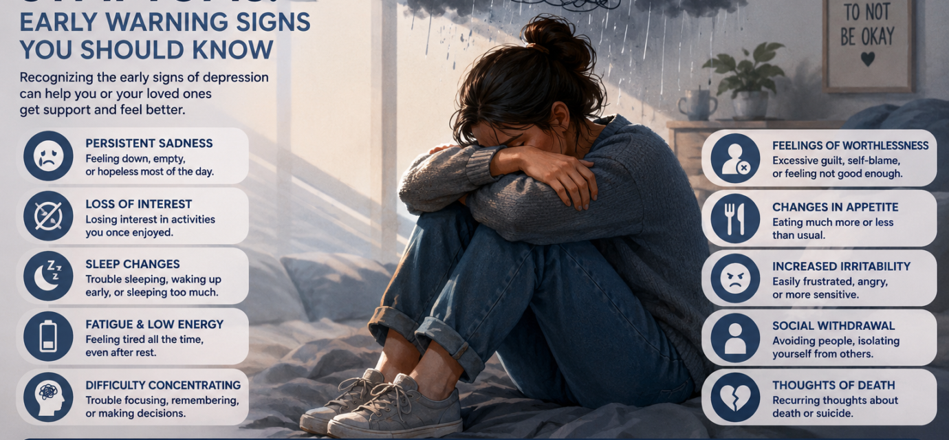Depression Symptoms: Early Warning Signs You Should Know