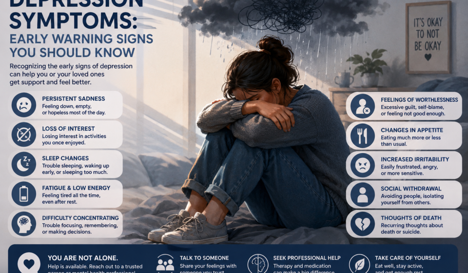 Depression Symptoms: Early Warning Signs You Should Know