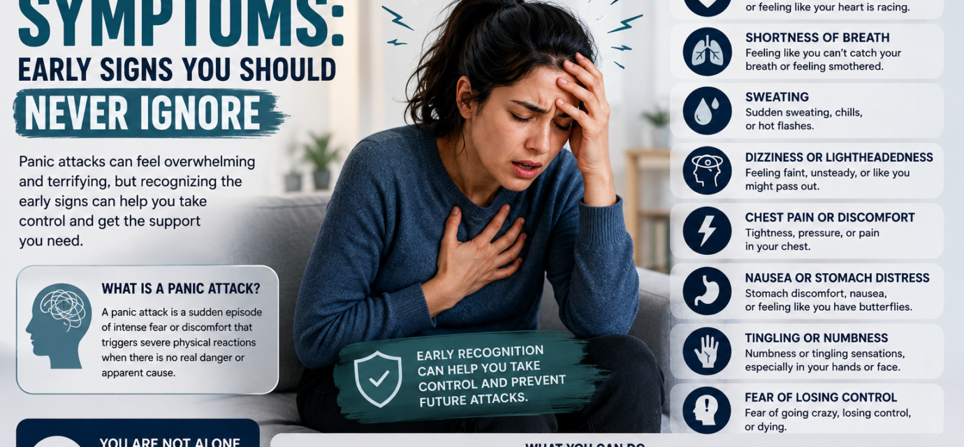 Panic Attack Symptoms: Early Signs You Should Never Ignore