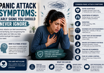 Panic Attack Symptoms: Early Signs You Should Never Ignore
