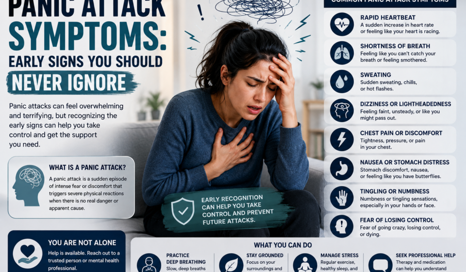 Panic Attack Symptoms: Early Signs You Should Never Ignore