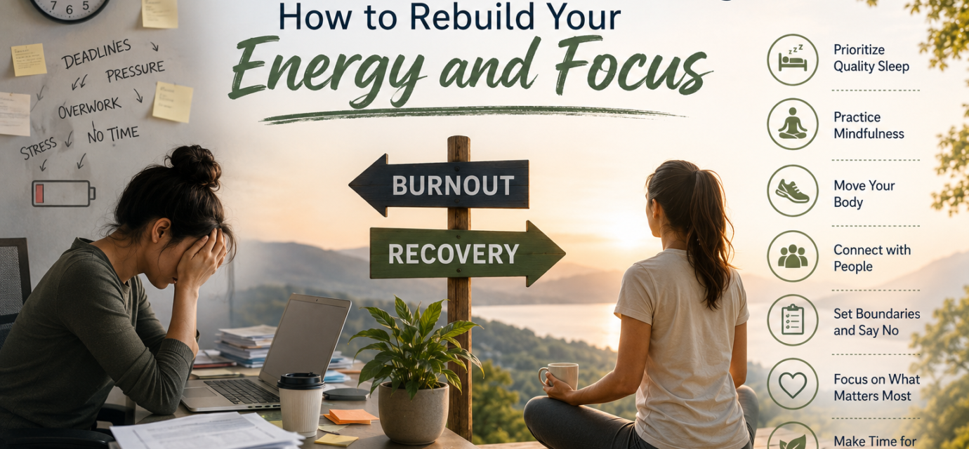 Burnout Recovery: How to Rebuild Your Energy and Focus