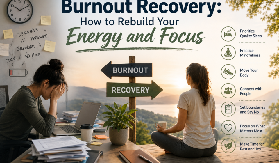 Burnout Recovery: How to Rebuild Your Energy and Focus