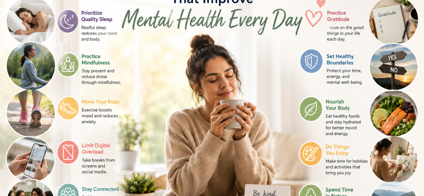 Self-Care Habits That Improve Mental Health Every Day