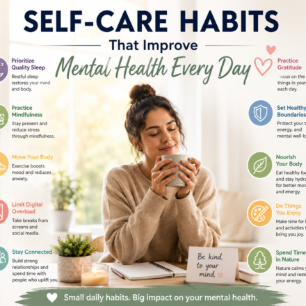 Self-Care Habits That Improve Mental Health Every Day