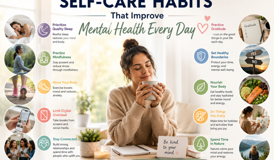 Self-Care Habits That Improve Mental Health Every Day