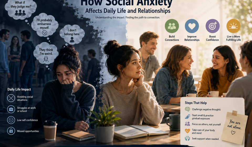 How Social Anxiety Affects Daily Life and Relationships