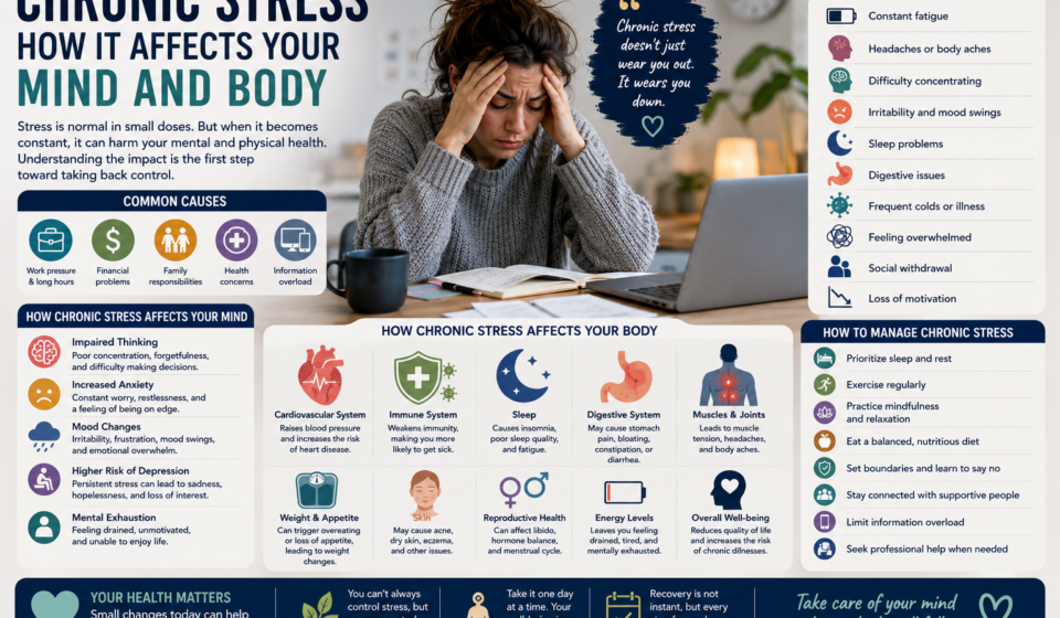 Chronic Stress: How It Affects Your Mind and Body