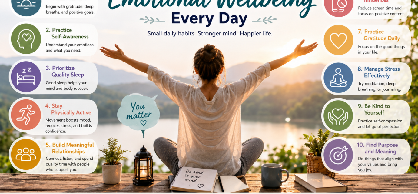 How to Improve Emotional Wellbeing Every Day