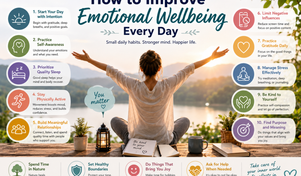 How to Improve Emotional Wellbeing Every Day