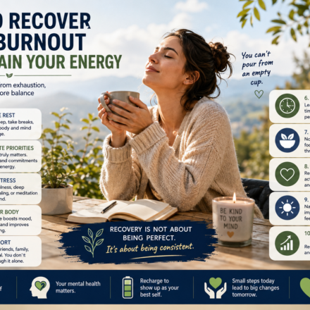 How to Recover from Burnout and Regain Your Energy