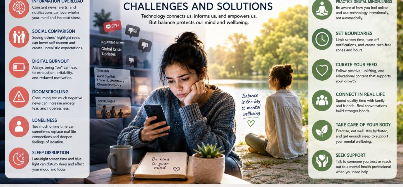 Mental Health in the Digital Age: Challenges and Solutions