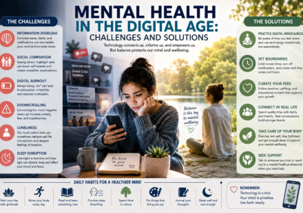 Mental Health in the Digital Age: Challenges and Solutions