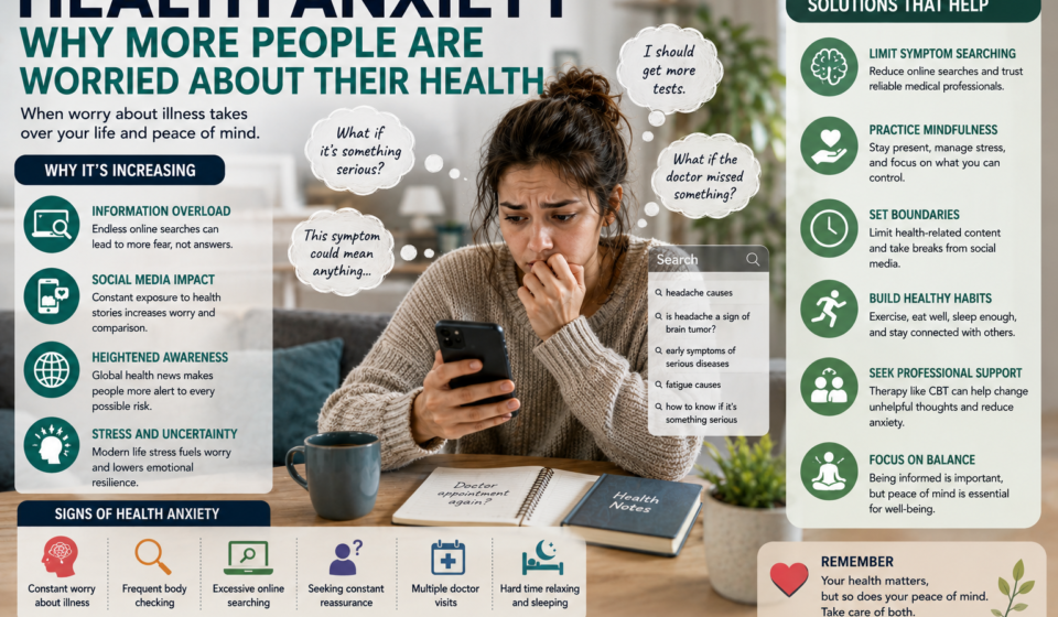Health Anxiety Why More People Are Worried About Their Health