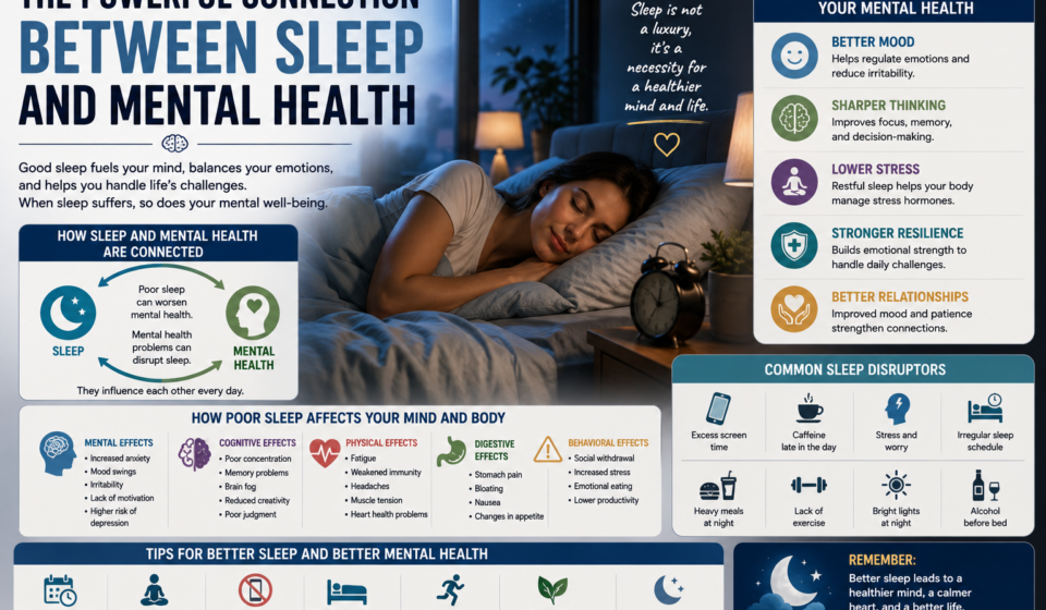 The Powerful Connection Between Sleep and Mental Health